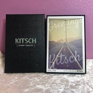 NEW Kitsch Y-Shaped 36" Necklace Silver Tri'd & True Popsugar Jewelry Boho Chic